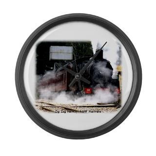 Zig Zag Steam Loco 1072 9J53D 19 Large Wall Clock for $40.00