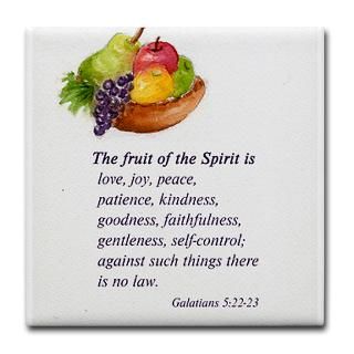 Fruit of the spirit Galatians 5 22 23 Tile Coa