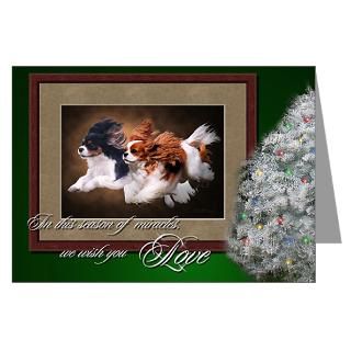 Gifts  Canine Greeting Cards  Cavaliers ChristmasCards (Pk of 20