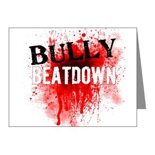 Beat Gifts  Beat Note Cards  Bully Note Cards (Pk of 20)
