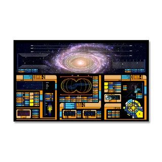 Lcars Wall Decals  Star Trek LCARS LARGE 38.5in x 24.5in Wall Peel