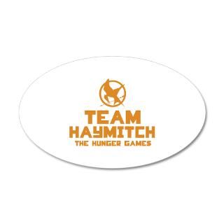 Hunger Games Wall Decals  Team Haymitch 38.5 x 24.5 Oval Wall Peel