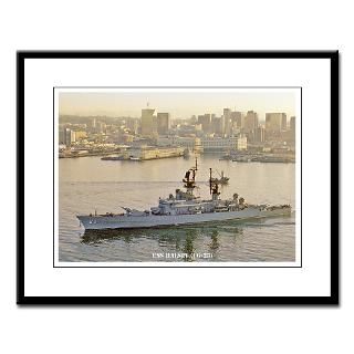 Framed Print  USS HALSEY (CG 23) STORE  USS HALSEY (CG 23) STORE