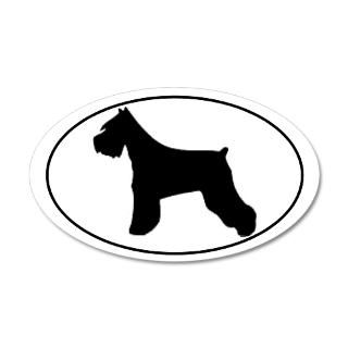 Miniature Schnauzer silhouette   35x21 Oval Wall P by Admin_CP521895