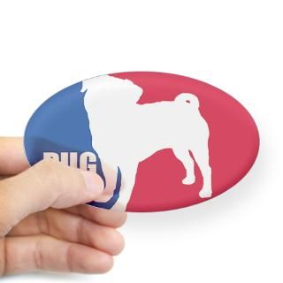 23 Pugs Oval Decal for $4.25