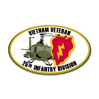25th Inf Div Vietnam Decal for $4.25