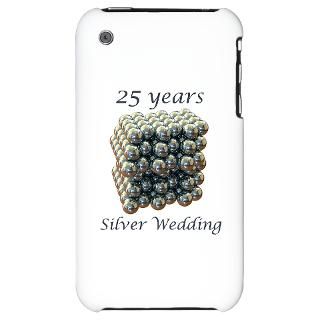 25 Gifts  25 iPhone Cases  25th Wedding Anniversary iPhone Case