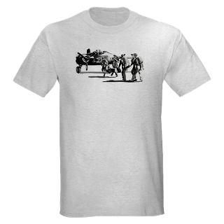 25 Crew Walking to Bomber Ash Grey T Shirt T Shirt by rareaviation