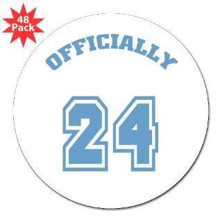 24 Years Old Stickers  Car Bumper Stickers, Decals