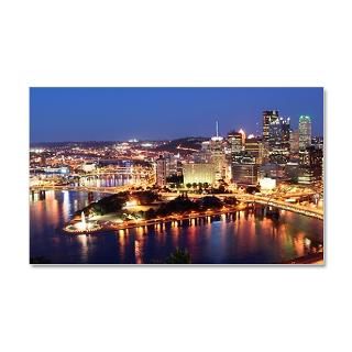 Gifts  Allegheny Wall Decals  Pittsburgh 38.5 x 24.5 Wall Peel