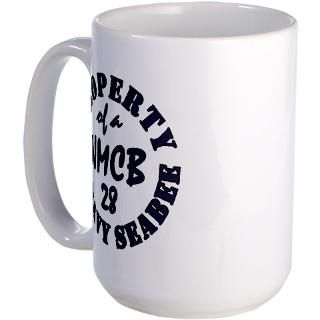 Property of a NMCB 28 Navy Seabee Mug for $18.50