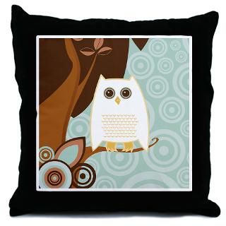 Owl Pillows Owl Throw & Suede Pillows  Personalized
