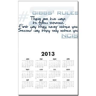 Gibbs Rules #27 Calendar Print for $10.00