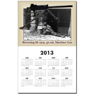 Browning .30 cal Machine Gun Calendar Print for $10.00