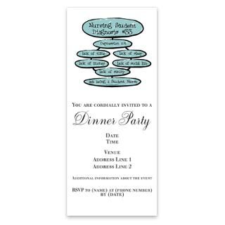 Student Diagnosis #33 T S Invitations for $1.50