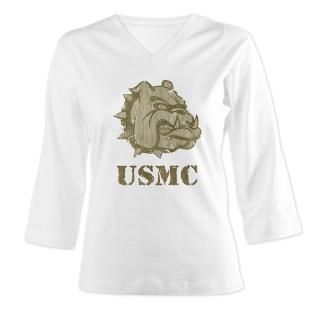 Devil Dog Gifts  Devil Dog Long Sleeve Ts  USMC Dog [vintage