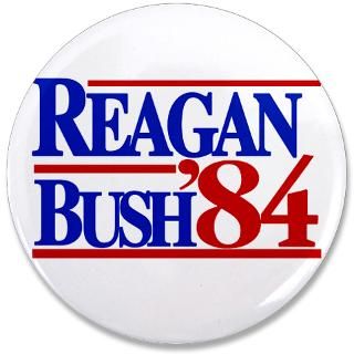 Reagan Bush 84 Button  Reagan Bush 84 Buttons, Pins, & Badges
