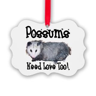 Possum Christmas Ornaments  Unique Designs