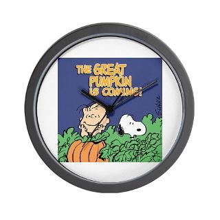 Great Pumpkin Wall Clock