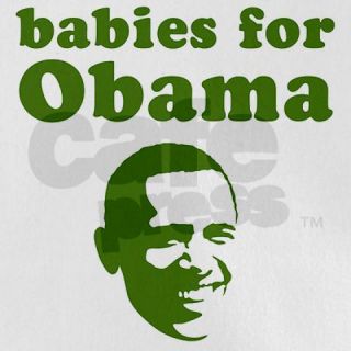 2012 Gifts  2012 Long Sleeve Ts  Babies For Obama Womens Long