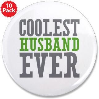 Anniversary Gifts  Anniversary Buttons  Coolest Husband 3.5