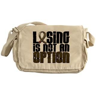 Losing Is Not An Option Diabetes Messenger Bag for $37.50