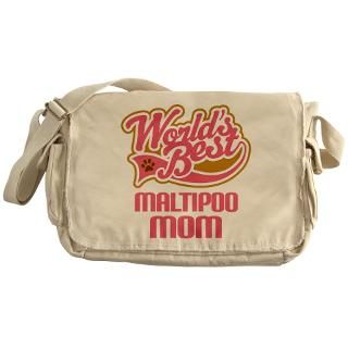 Maltipoo Mom Messenger Bag for $37.50