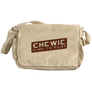 Chewie is my co pilot Messenger Bag for $37.50