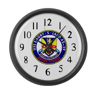 USS Emory S. Land (AS 39) Large Wall Clock for $40.00