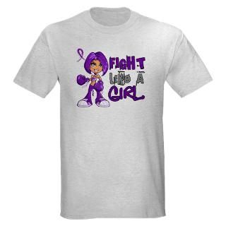 Fight Like a Girl 42.8 Chiari Malformation T Shirt by awarenessgifts