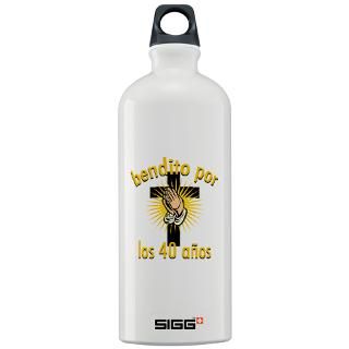 40 Gifts  40 Drinkware  Blessed for 40 years Sigg Water Bottle