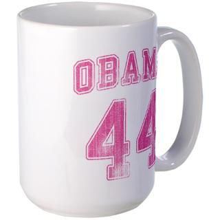 Vintage Obama 44 [pink] Mug