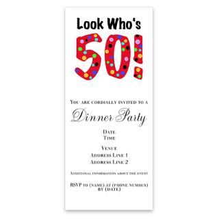 Look Whos 50 Invitations for $1.50