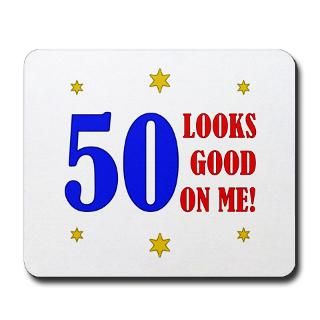 50 Gifts  50 Home Office  Fun 50th Birthday Mousepad