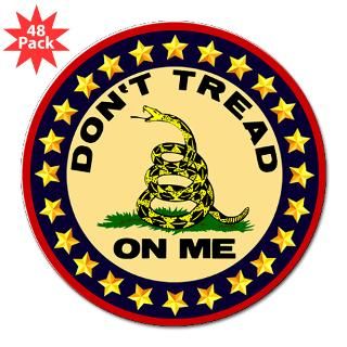 Dont Tread On Me Lapel Sticker (48 p for $30.00