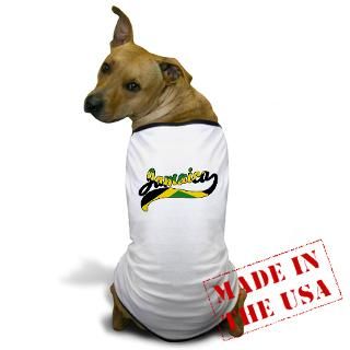 Cool Gifts  Cool Pet Stuff  Jamaica Dog T Shirt