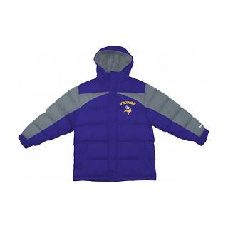 Minnesota Vikings Kids (4 7) Heavyweight Quilted Parka by Sports