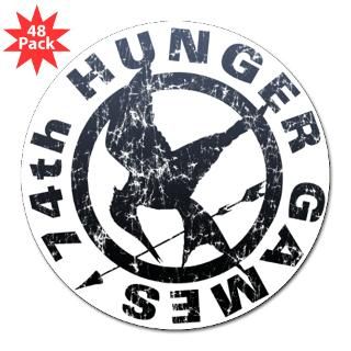  74th Hunger Games 3 Lapel Sticker (48 pk