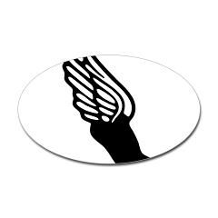 Winged Foot / Hermes Symbol Sticker by symbology