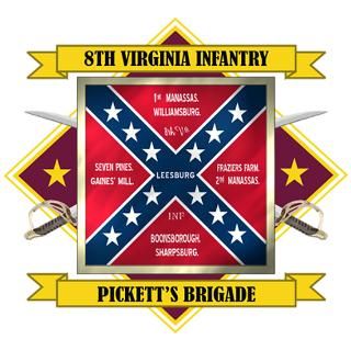 8Th Infantry Patches  Iron On 8Th Infantry Patches