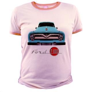 55 Ford F 100 Jr. Ringer T Shirt