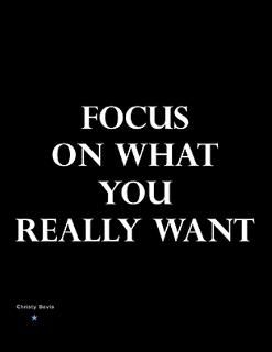 FOCUS ON WHAT YOU REALLY WANT 52 BLANK PAGE JOURNA