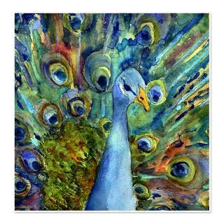 Peacock Shower Curtains  Custom Themed Peacock Bath Curtains