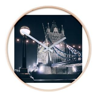 Tower Bridge London   Wooden Clock for $54.50