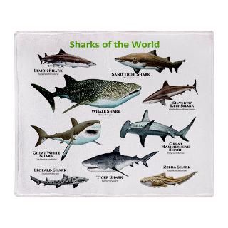 Sharks of the World Stadium Blanket for $59.50