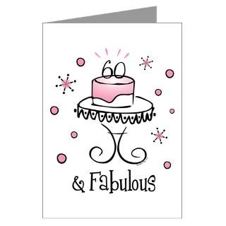 Fabulous 60 Greeting Card