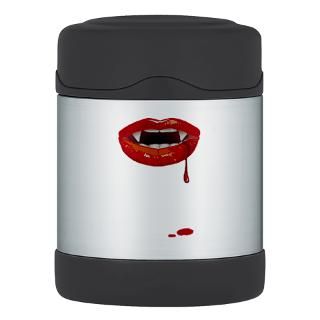 Bloody Vampire Lips Thermos Food Jar