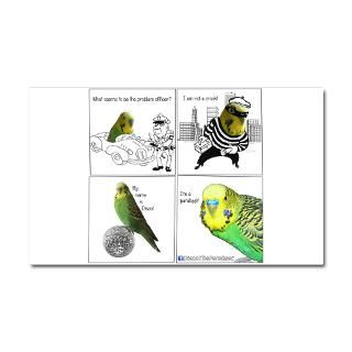 Problem Officer Comic  Disco The Parakeet