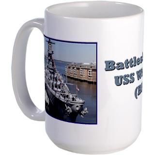 USS Wisconsin (BB 64) Mug for $18.50