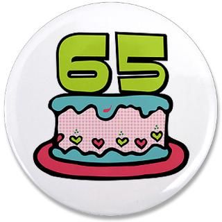 65 Year Old Birthday Party Button  65 Year Old Birthday Party Buttons